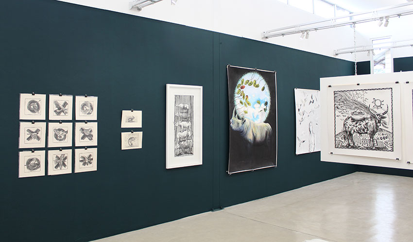 Nurturing Nature - Works on paper by John Moore exploring the fusion of African spirituality and mysticism in wildlife
 Article Image